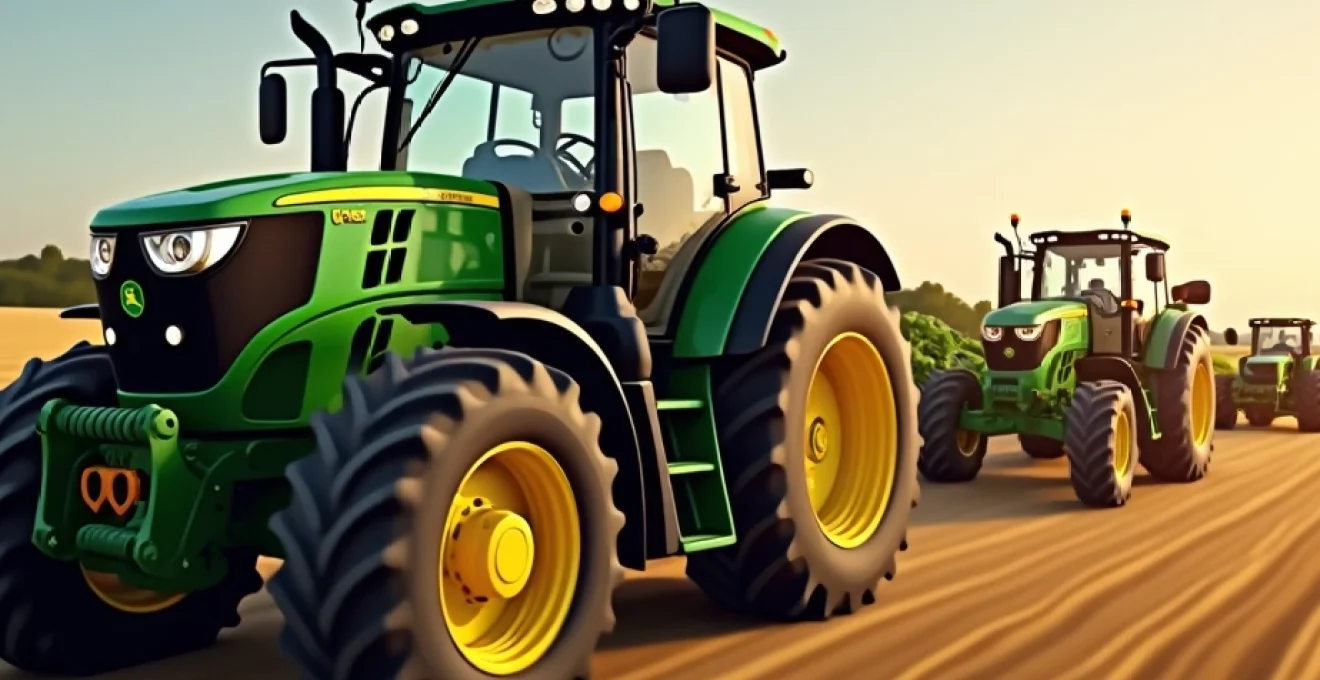 modern tractors